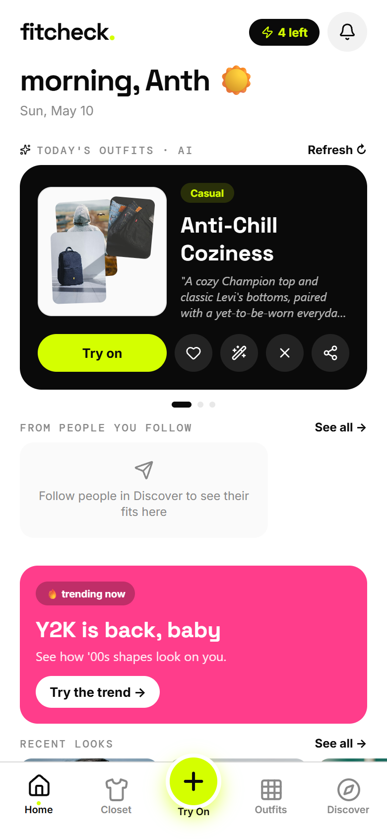 Your daily outfit feed